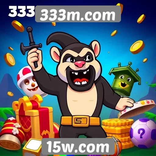 Variedade de jogos disponíveis no site 333m.com