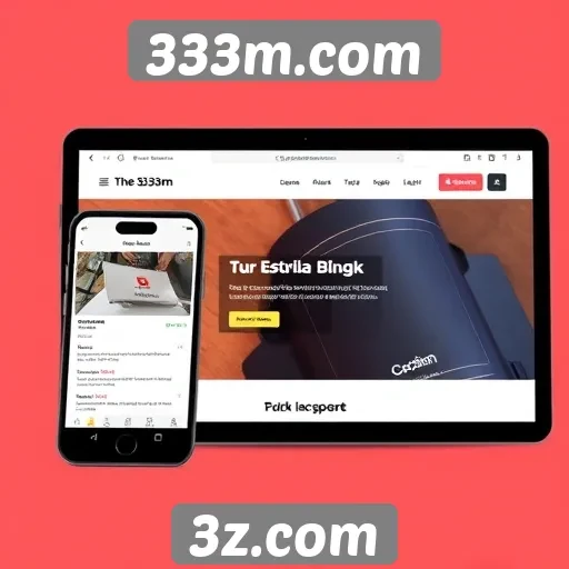 Desempenho do site 333m.com em dispositivos móveis