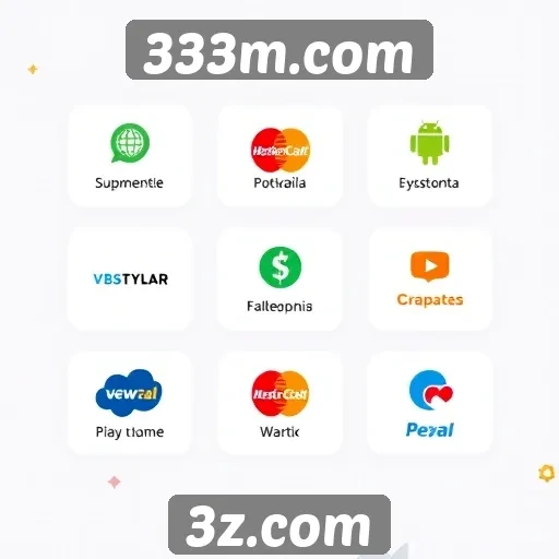 Métodos de pagamento aceitos na plataforma 333m.com